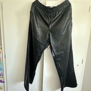 Black faux pant